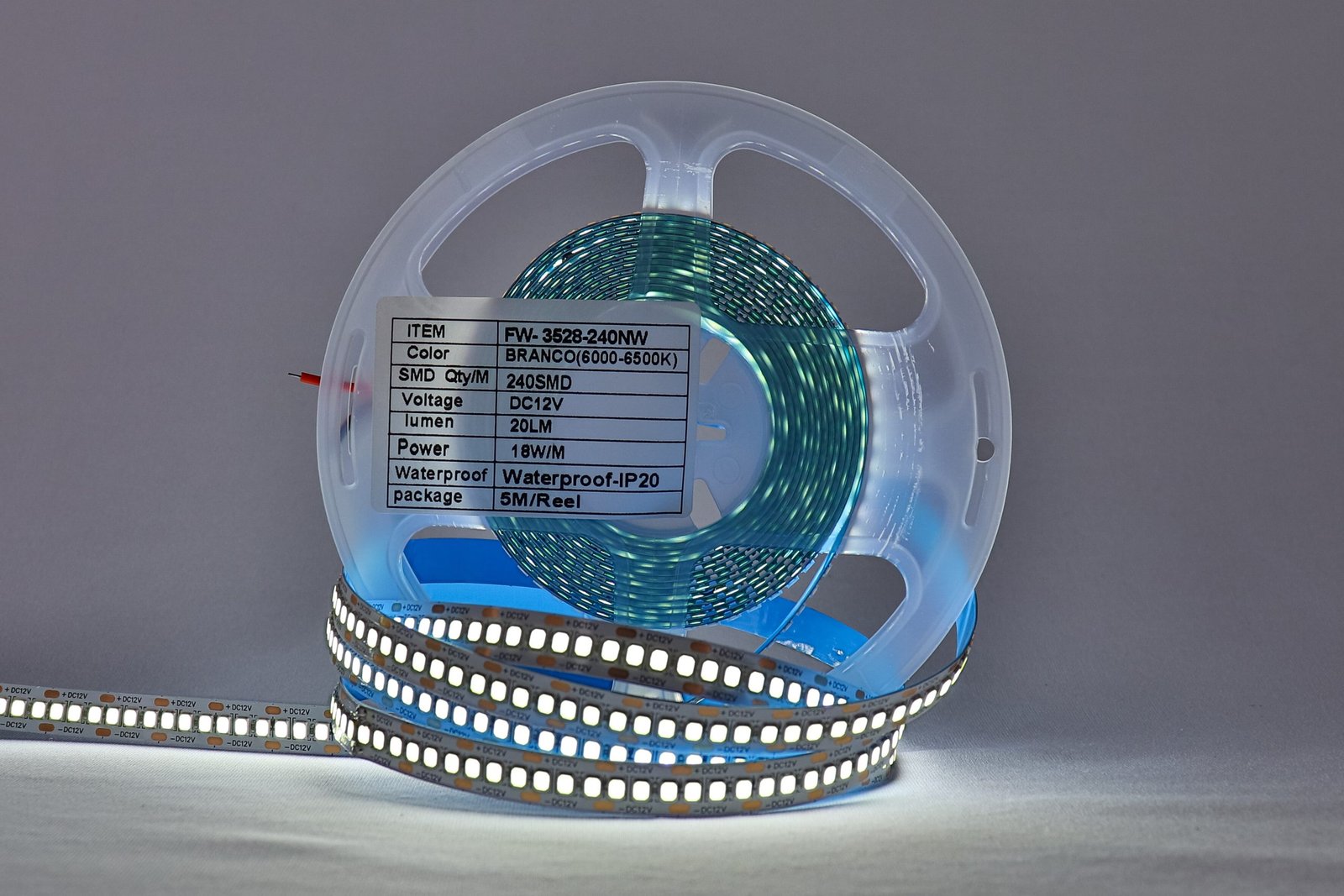 Fita 12V 3528 IP20 240L 4K
