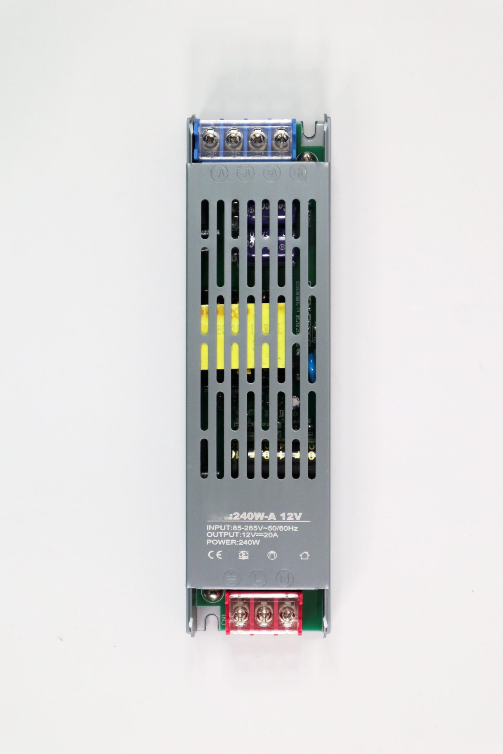 Fonte 12V Chaveada Slim Light 20A