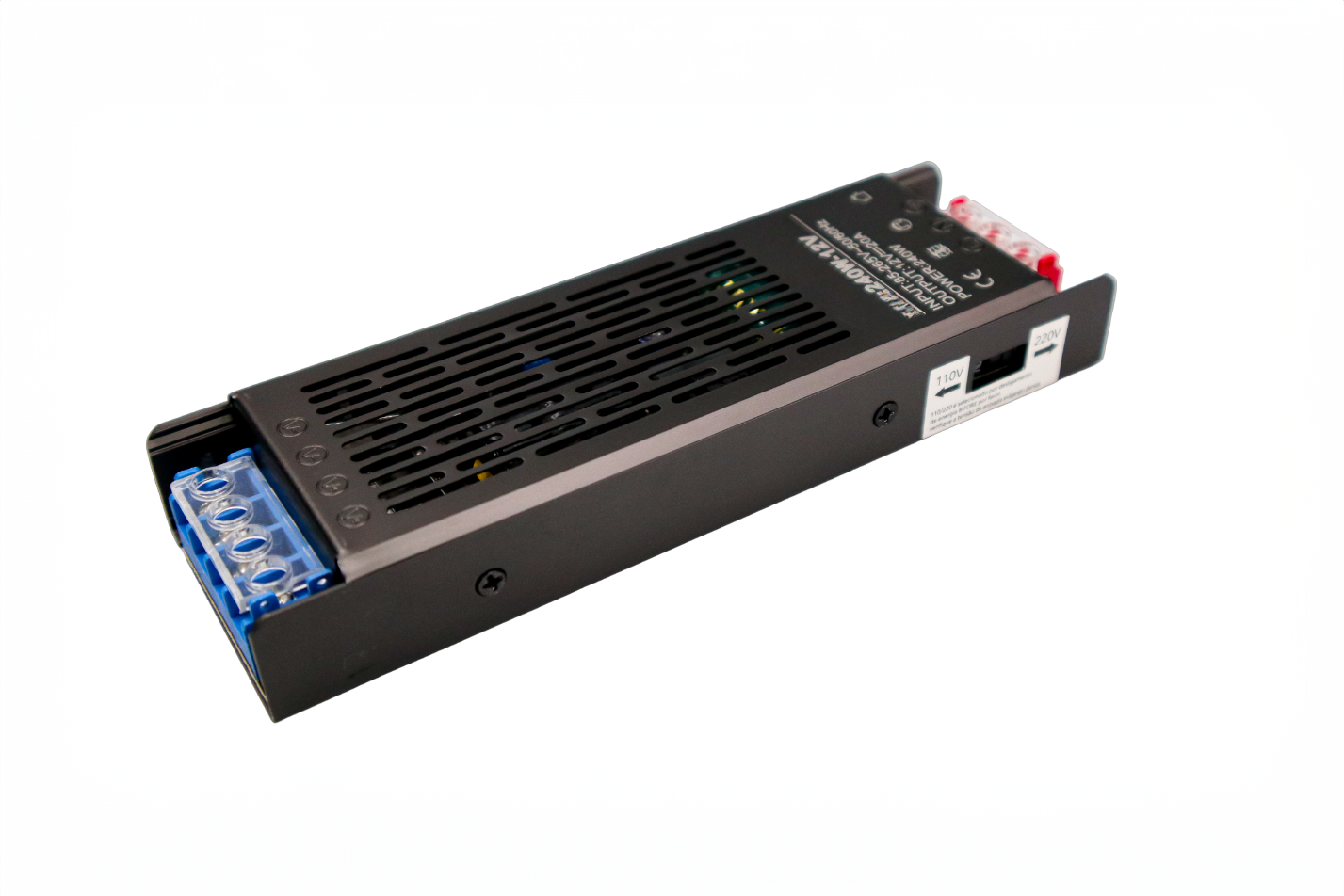 Fonte 12V Chaveada Slim PRO 20A